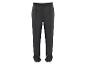 Pantalon de survêtement noir avec taille élastique.