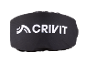 Housse noire avec logo d'articles de sport blanc.