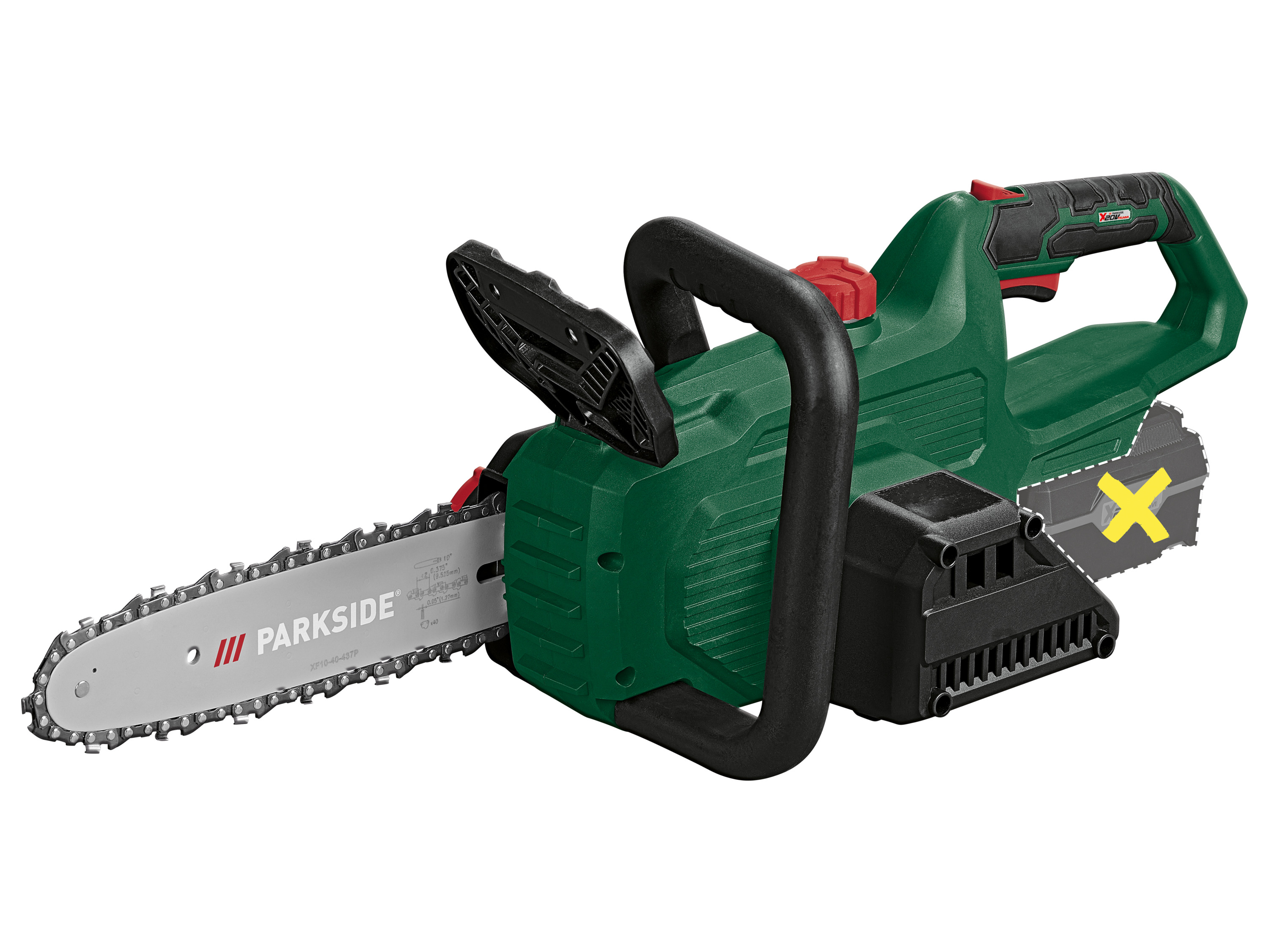 PARKSIDE® Tronçonneuse sans fil PAKS 20-Li E5, 20 V