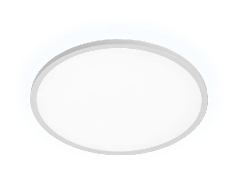 Plafonnier LED rond blanc