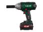 Un tournevis Parkside X20V Team vert avec batterie.