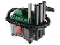 Aspirateur Parkside avec accessoires : tubes, suceurs et flexible.