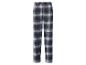 Pantalon de pyjama en flanelle à carreaux pour homme avec taille élastique.