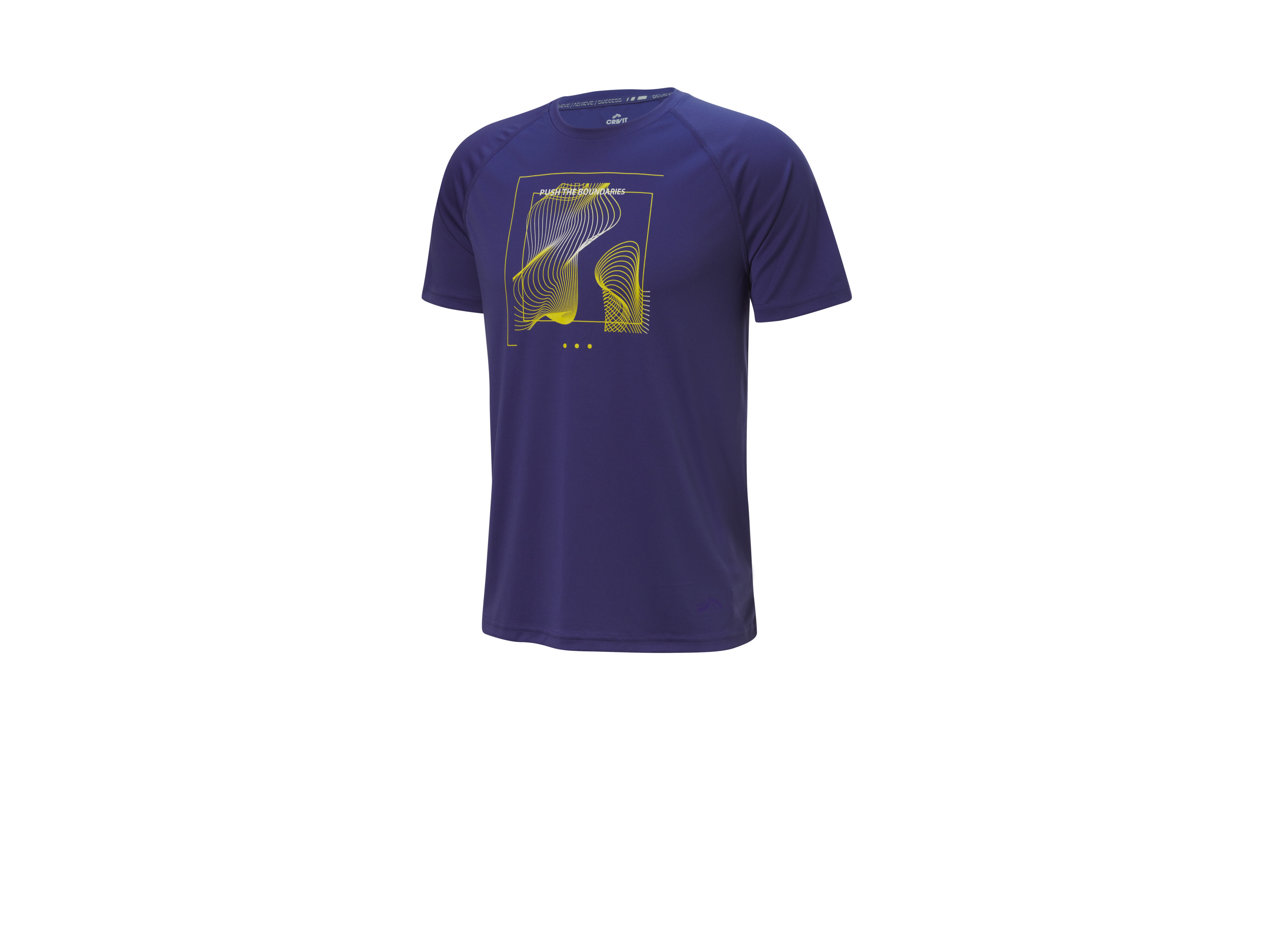CRIVIT T-shirt technique homme (S(44/46), bleu)