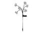 Lampe solaire d'extérieur : fleurs décoratives à LED.