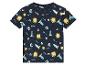 T-shirt enfant, motif surf, soleil et vagues.