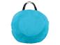 Sac de transport bleu turquoise pour tente ou parasol.