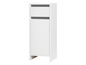 Armoire blanche avec un tiroir et une porte.