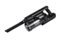 Aspirateur sans fil noir.