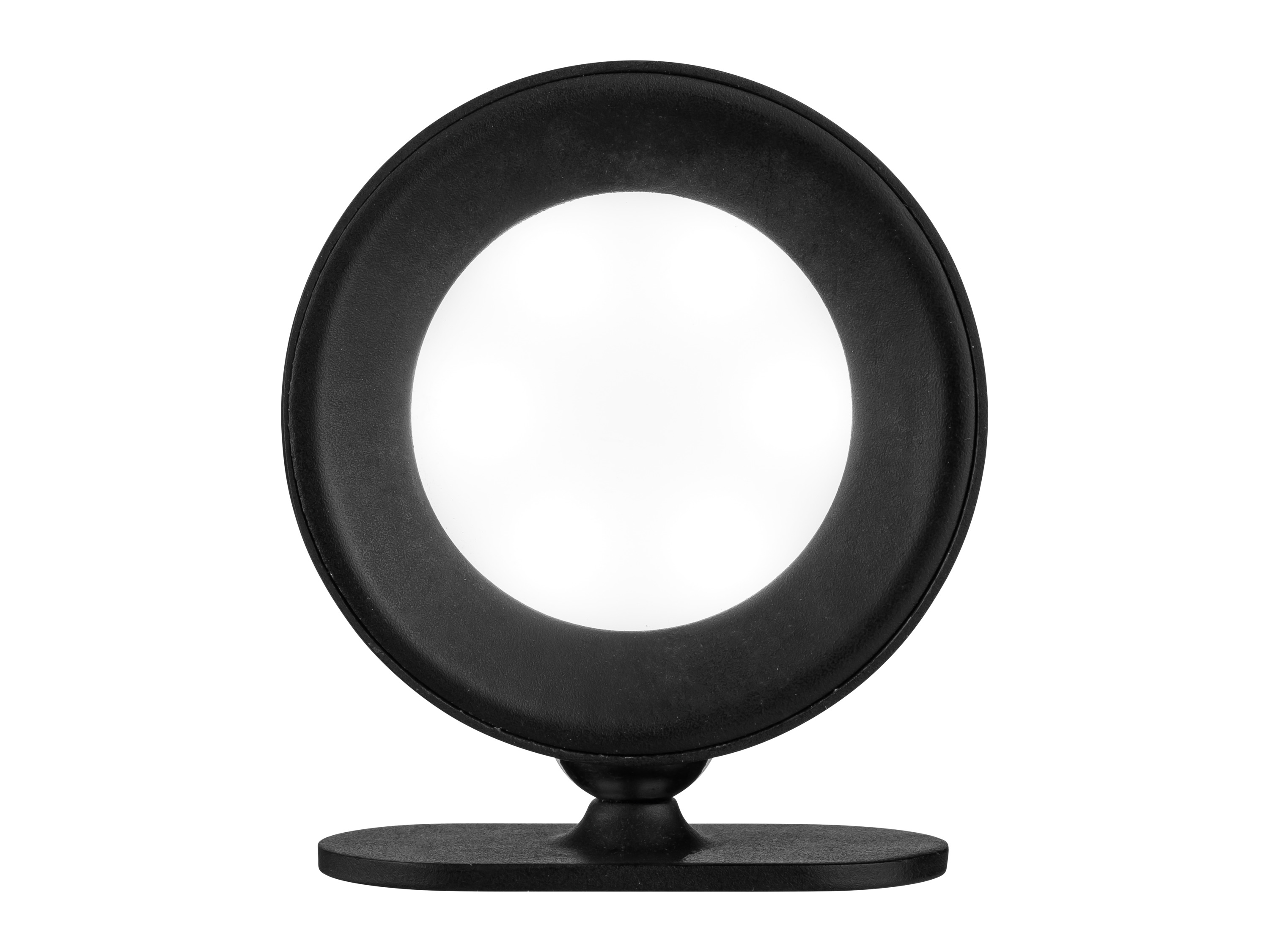 LIVARNO home Applique murale à LED rechargeable (rond, noir)