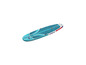 Un paddleboard gonflable Mistral Active 10'8' bleu clair.