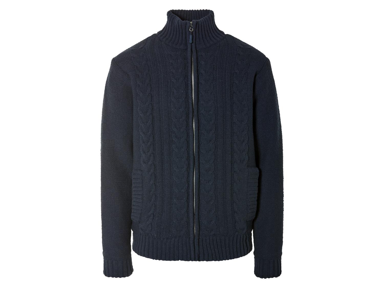 Gilet zippé en grosse maille homme | LIDL