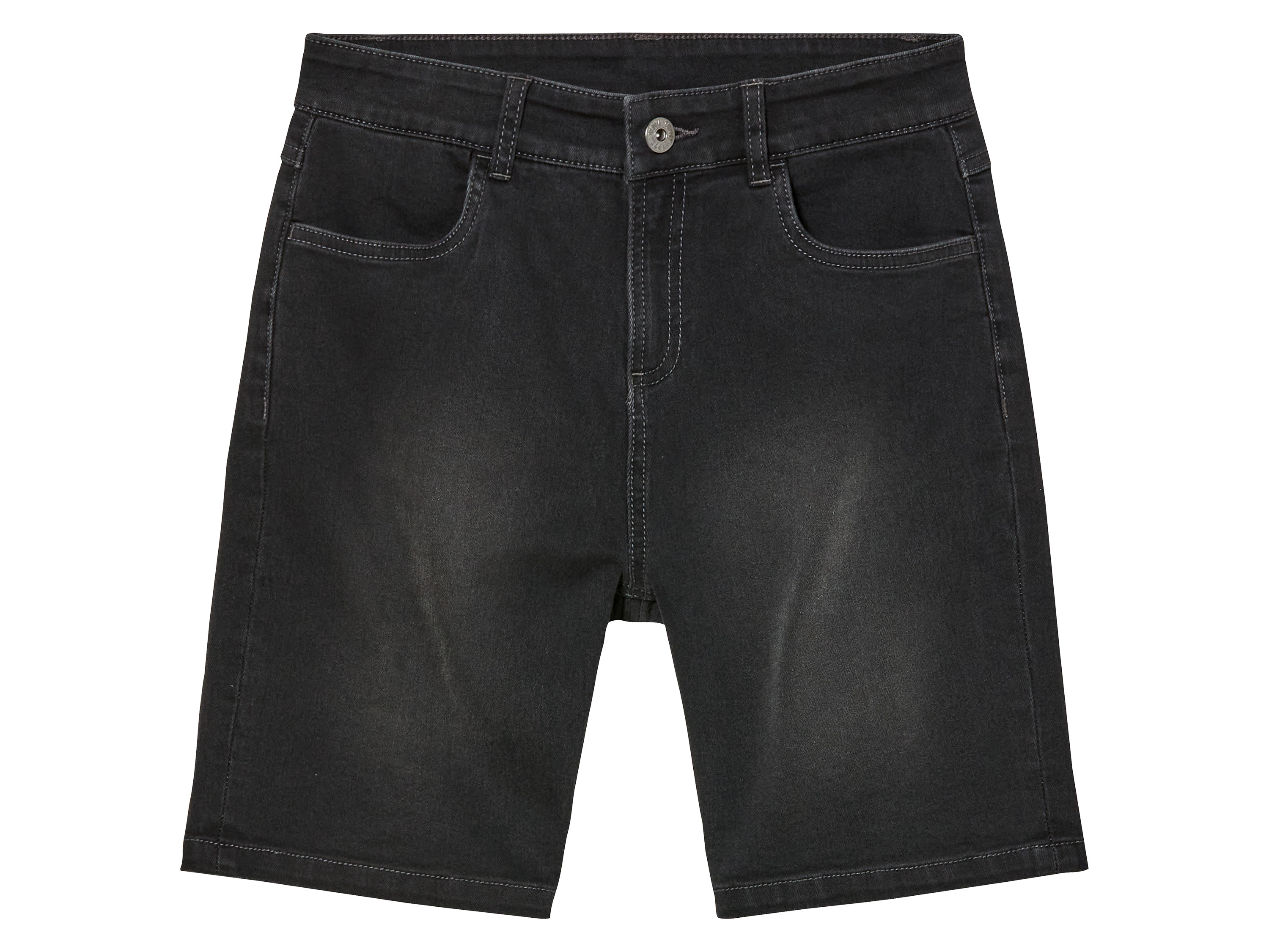 pepperts!® Short en jean enfant (gris foncé)