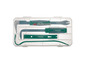 Ensemble d'outils Parkside avec tournevis plats et un crochet.