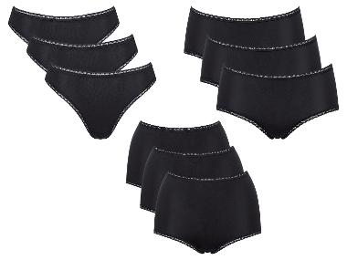 HELLO BY SLOGGI Lot de 3 culottes taï, midi ou maxi femme