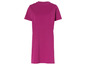 Une robe t-shirt rose.