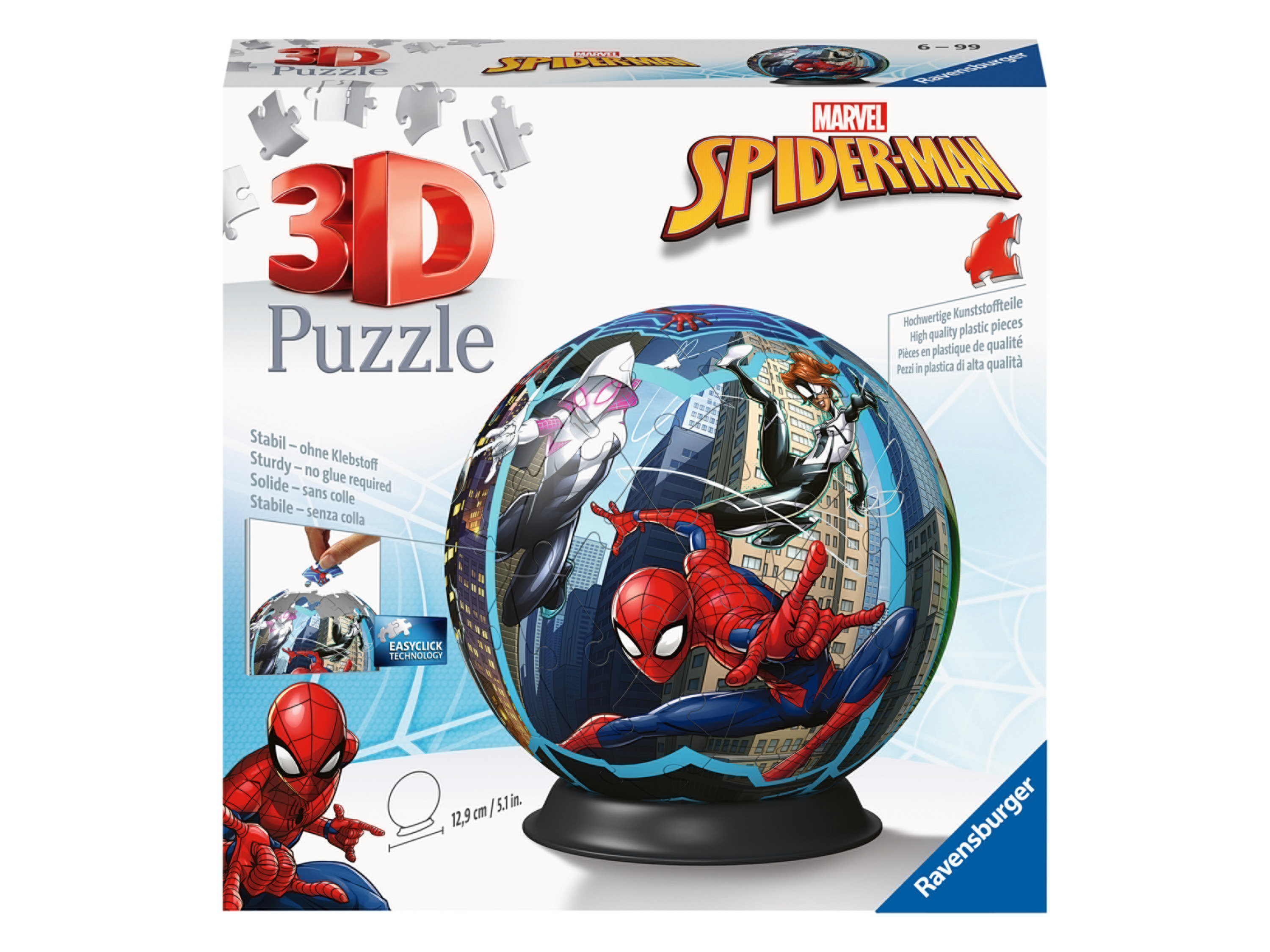 RAVENSBURGER Puzzle-Ball 3D (Spiderman)