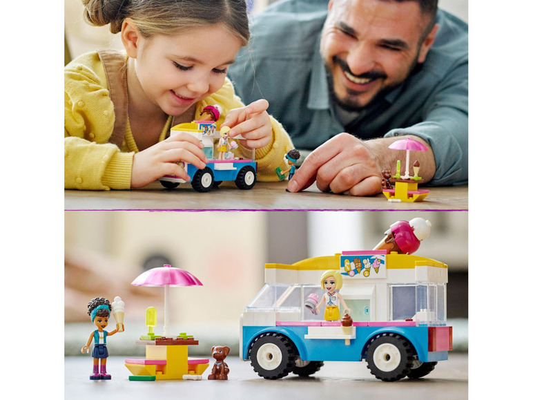 Aller en mode plein écran : LEGO® Friends Le camion de glaces - Image 2