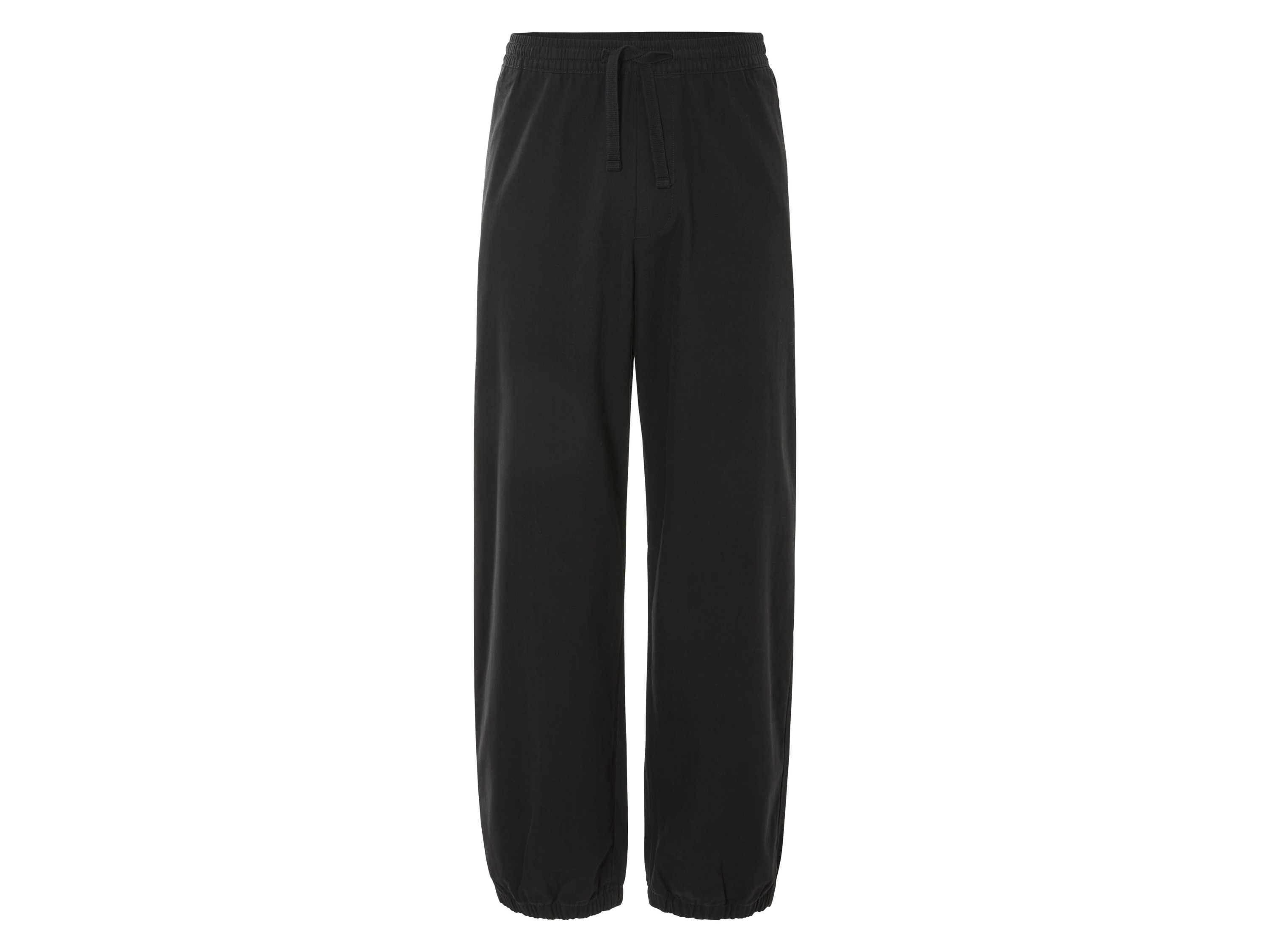 LIVERGY® Pantalon parachute homme (S, noir)