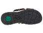 Semelles de sandales FootFlexx noires.