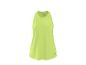 Débardeur de sport femme vert citron.