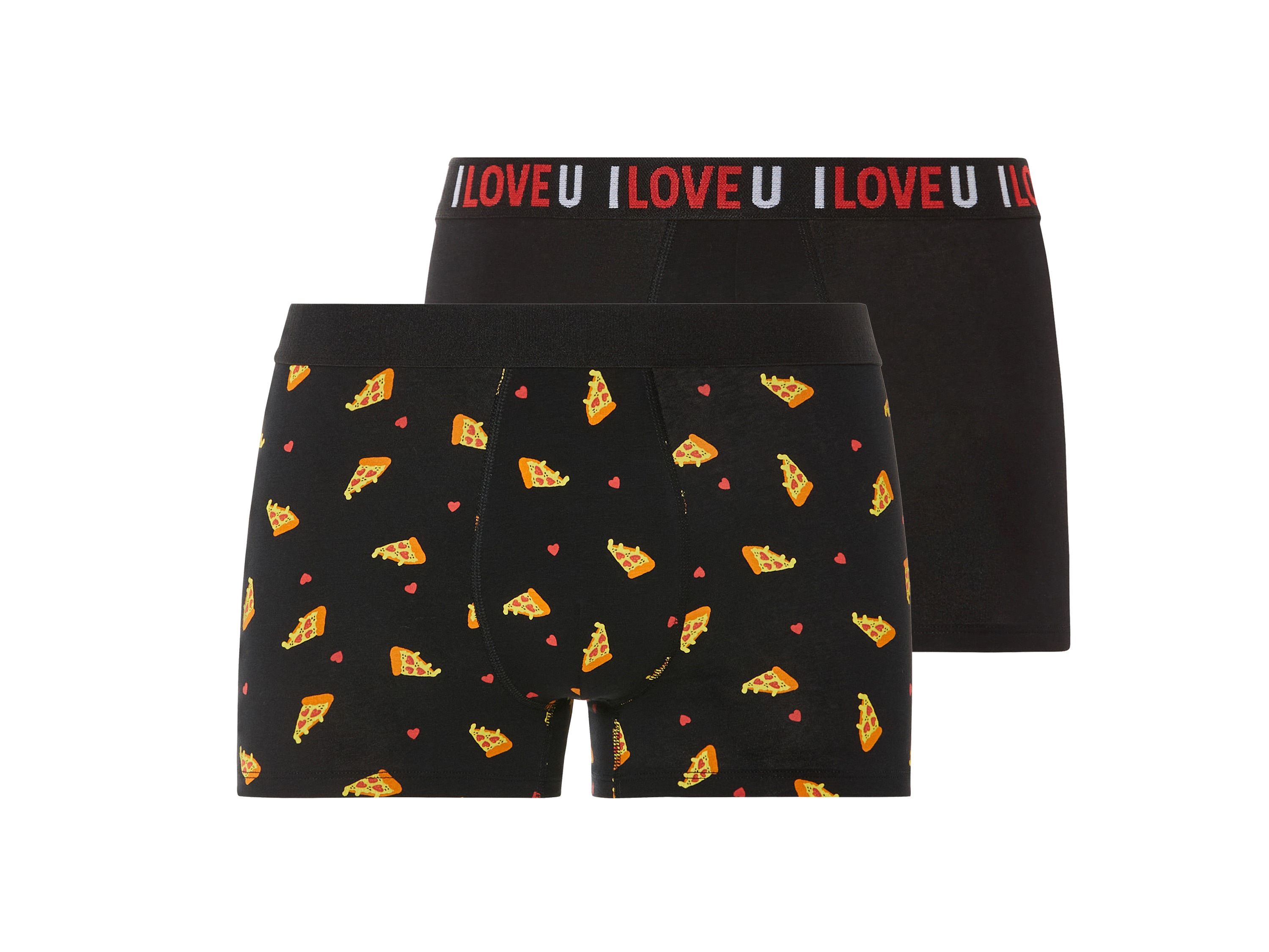 LIVERGY® Lot de 2 boxers homme (noir, S)