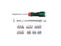 Ensemble de tournevis Parkside avec différents types d'embouts.