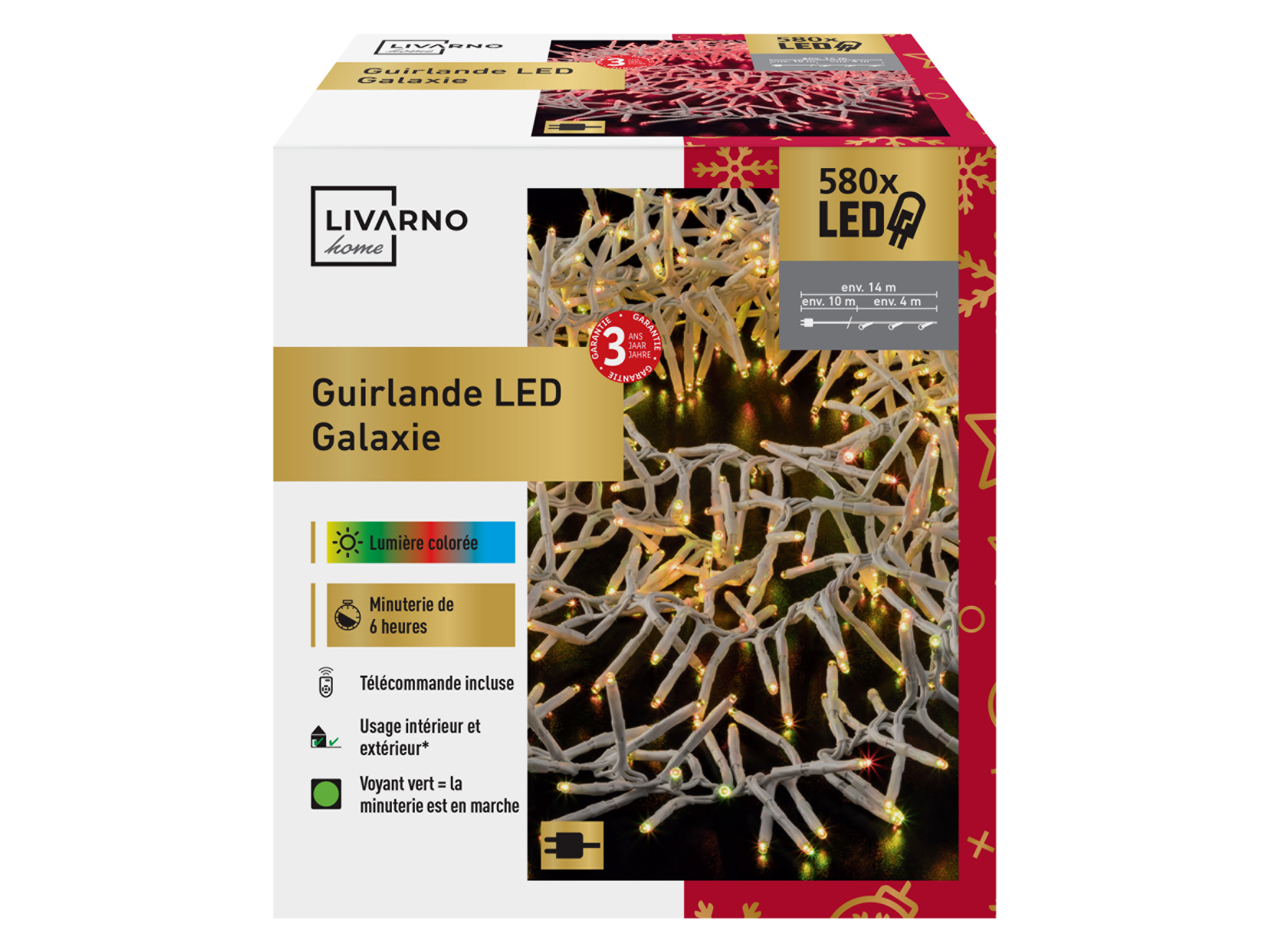 LIVARNO home Guirlande LED Galaxie