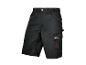 Short de travail Parkside noir avec poches cargo.