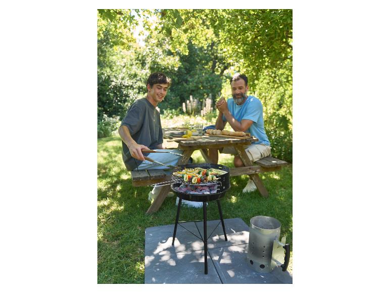 Barbecue rond au charbon de bois, Ø 33 cm