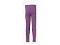 Legging côtelé violet pour enfants, vu de dos.
