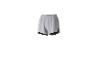 Short de course pour homme gris et noir