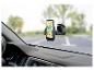 Support de téléphone de voiture à ventouse, affichant une carte de navigation