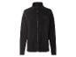 Une veste en polaire noire à fermeture éclair de The North Face.