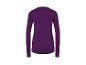 T-shirt violet à manches longues, vue de dos.