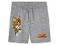 Shorts gris pour enfant, motif Tracker de Pat' Patrouille.