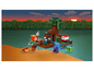 Ensemble LEGO Minecraft avec Steve, un zombie et du TNT