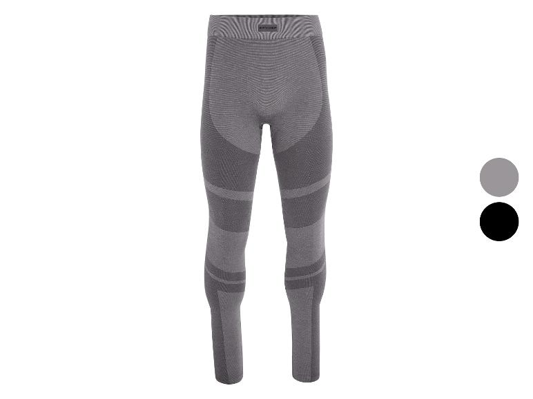 Collant de base Spyder gris avec des détails gris plus foncés et deux échantillons de couleur.