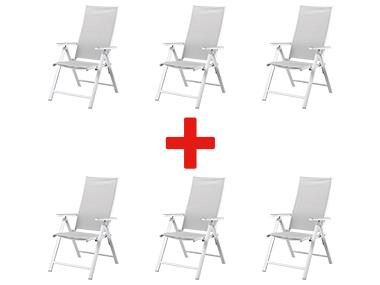 LIVARNO home Lot de 12 fauteuils Houston
