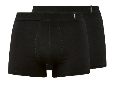 Lot De 2 Boxers Homme Parkside - Taille M, Gris, En Coton/élasthanne, Neufs Avec étiquettes