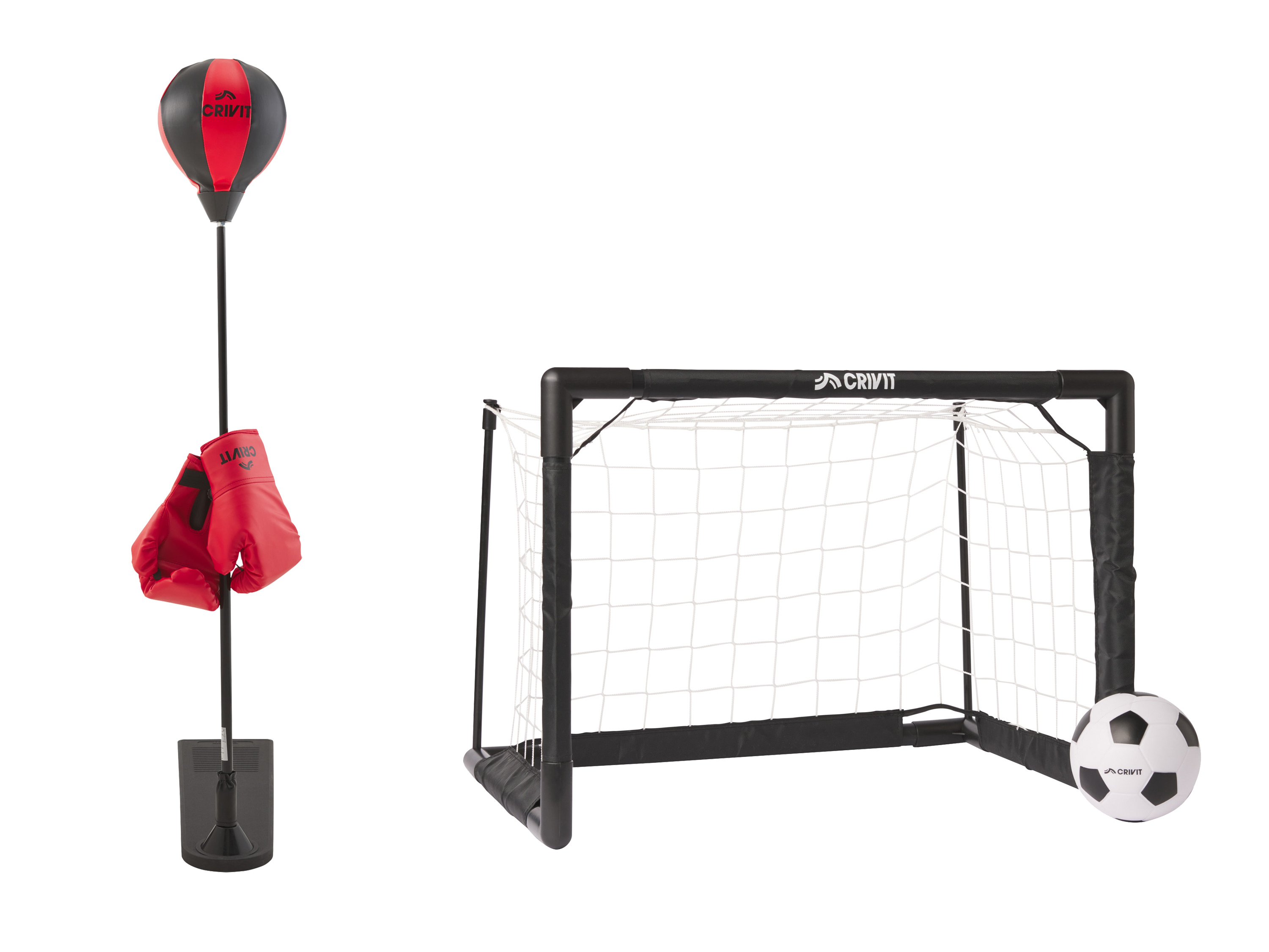 CRIVIT Set de boxe ou mini-but avec ballon