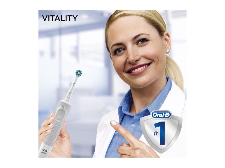 Aller en mode plein écran : Oral-B Brosse à dents électrique CrossAction Vitality100 - Image 8