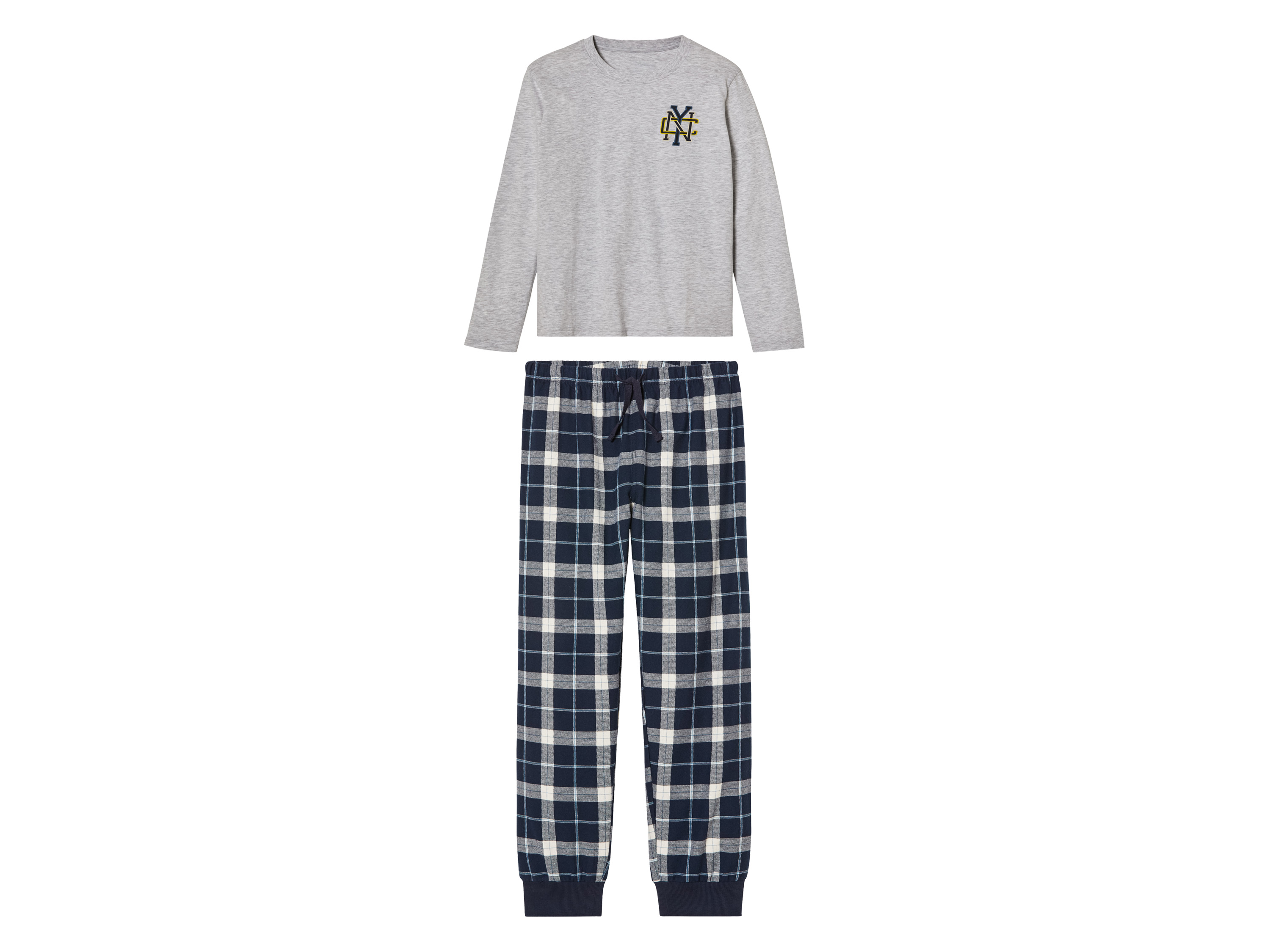 pepperts!® Ensemble pyjama garçon (8-10 ans, gris)