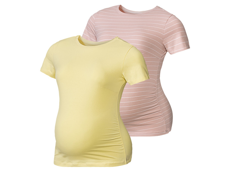 Aller en mode plein écran : esmara® Lot de 2 t-shirts de grossesse femme - Image 12