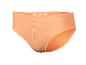 Bas de maillot de bain taille haute couleur pêche pour femme