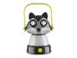 Lampe de poche LED en forme de raton laveur.