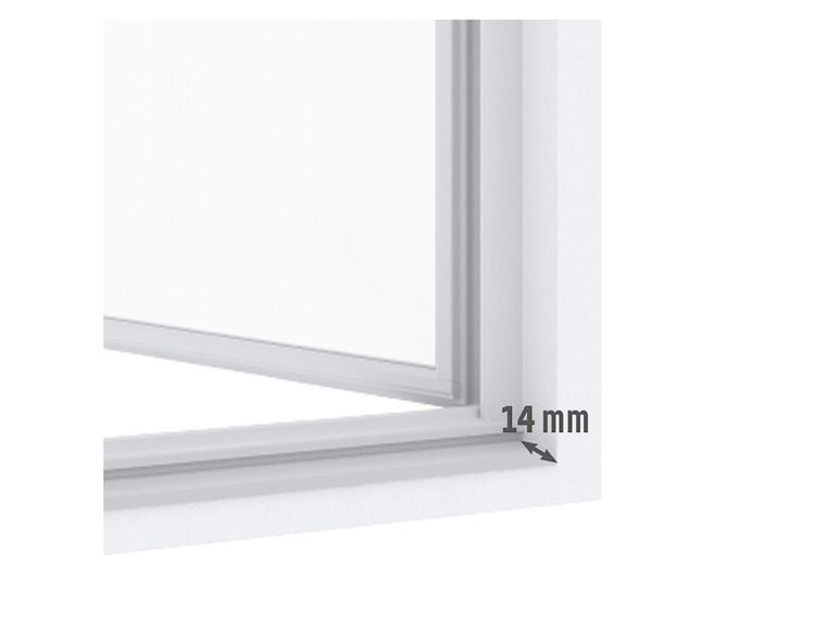 Aller en mode plein écran : LIVARNO home Porte-moustiquaire en aluminium, 100 x 210 cm - Image 14