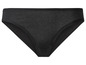 Une culotte en coton noire.