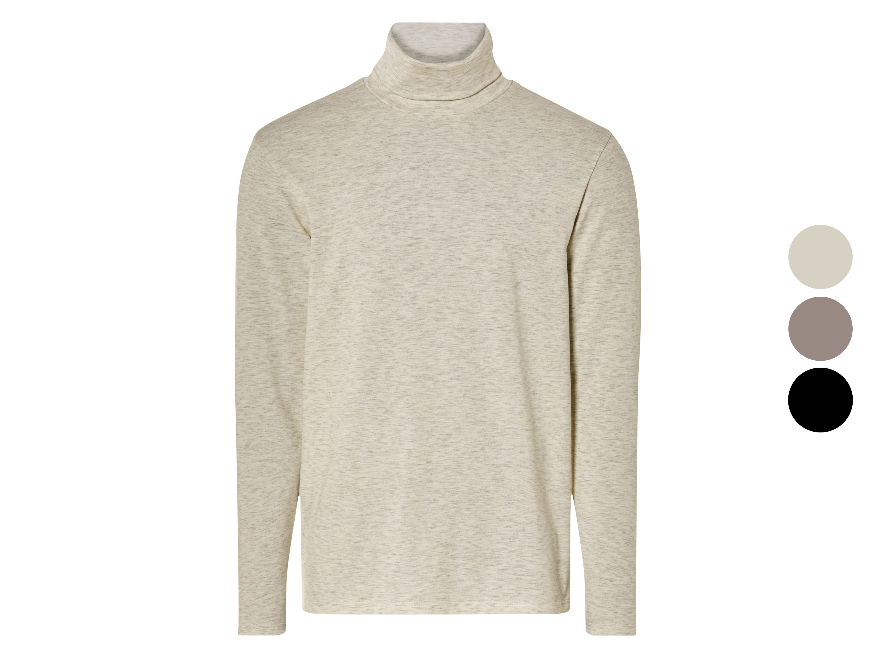 LIVERGY® T-shirt thermique à col roulé homme