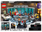 Ensemble Lego Marvel Infinity Saga avec les figurines Iron Man et Thanos